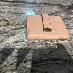 Jessica Simpson Pink and Gold Key Card Holder
